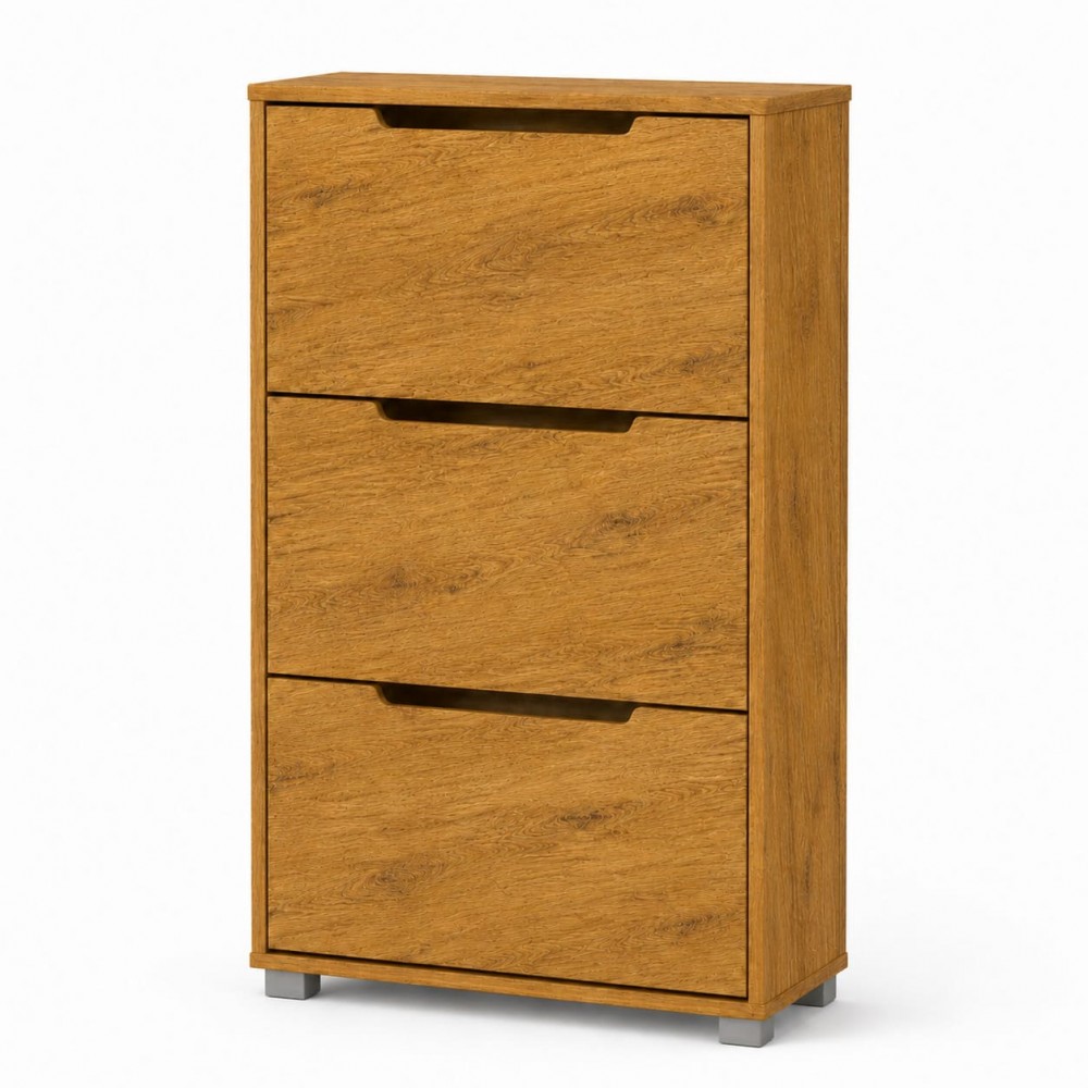 Тумба для обуви с ящиками LION ТО-2 70,4x28,2х123,4 см Дуб Аппалачи (LION-045320)