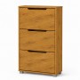 Тумба для обуви с ящиками LION ТО-2 70,4x28,2х123,4 см Дуб Аппалачи (LION-045320)