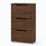 Тумба для взуття з ящиками LION ТО-2 70,4x28,2x123,4 см Дуб Ліворно (LION-045340)
