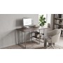 Стол письменный Кевин Ferrum-decor 75x120x70 Серый металл ДСП Дуб Кремона Канолло 16 мм (FRD-108035)