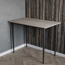 Універсальний стіл Prime Ferrum-decor 750x1200x700 Чорний метал ДСП Дуб Кремона Канолло 16 мм (FRD-107665)