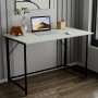 Стол раскладной Морис Ferrum-decor 750x1000x600 Черный металл ДСП Кашемир 16 мм (FRD-107495)