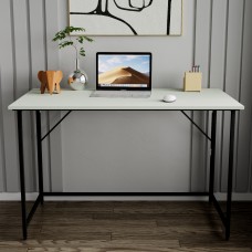 Розкладний стіл Моріс Ferrum-decor 750x1000x600 Чорний метал ДСП Кашемір 16 мм (FRD-107495)