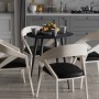 Стол круглый OPTIMA 4 ноги на конус Ferrum-decor 750x670x670 Черный металл ДСП Каштан Арвадонна 16 мм (FRD-107565)
