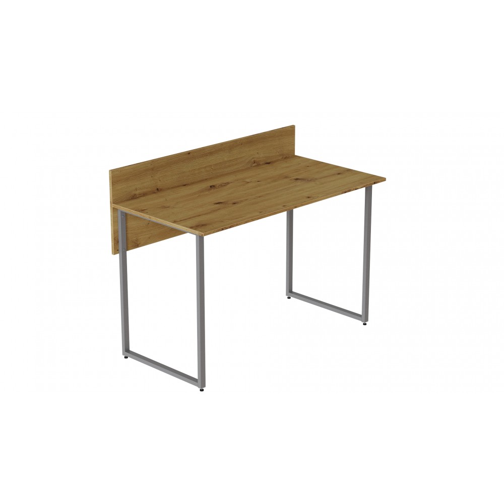 Компьютерный стол Ferrum-decor Скай 75x100x60 серый ДСП Дуб Артизан 16мм (FRD-106965)