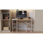 Компьютерный стол Ferrum-decor Тим 75x120x70 белый ДСП Дуб Артизан 16мм (FRD-106945)