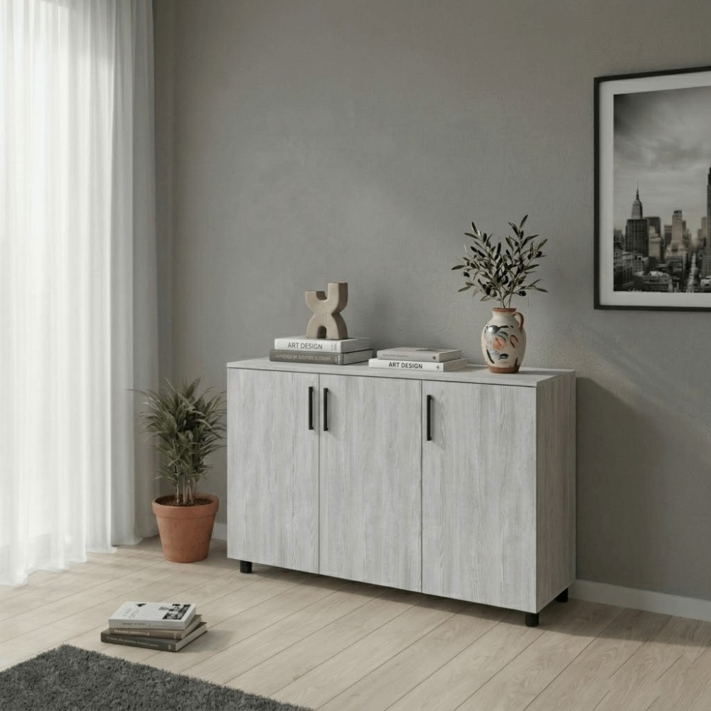 Комод Doros Торн Сосна Натти 3 ДСП 135х51.6х80 (DRS-012102)