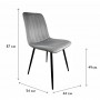 Стул PM-005 Perfect Home Серый (PFH-092074)
