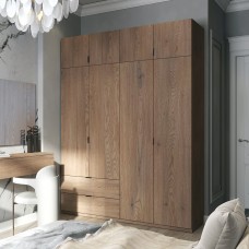 Шафа розпашна з антресоллю Doros Лукас 160х50х240 см Канноло (DRS-011881)