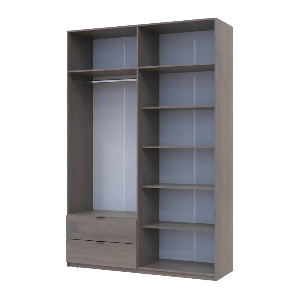 Шафа розпашна з антресоллю Doros Лукас 160х50х240 см Канноло (DRS-011881)