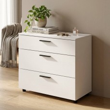 Комод Doros Торн Білий 3Ш 90х51.6х80 (DRS-012093)