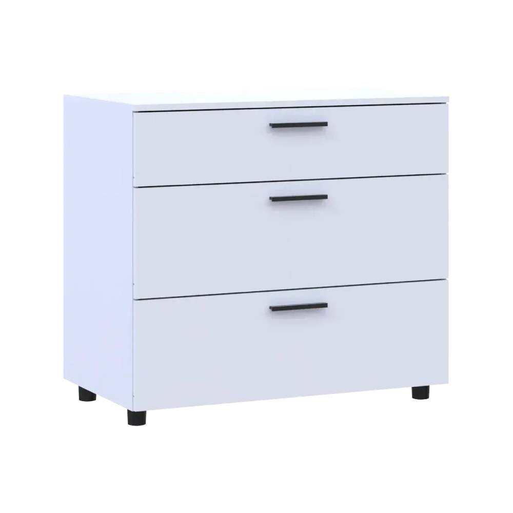 Комод Doros Торн Білий 3Ш 90х51.6х80 (DRS-012093)