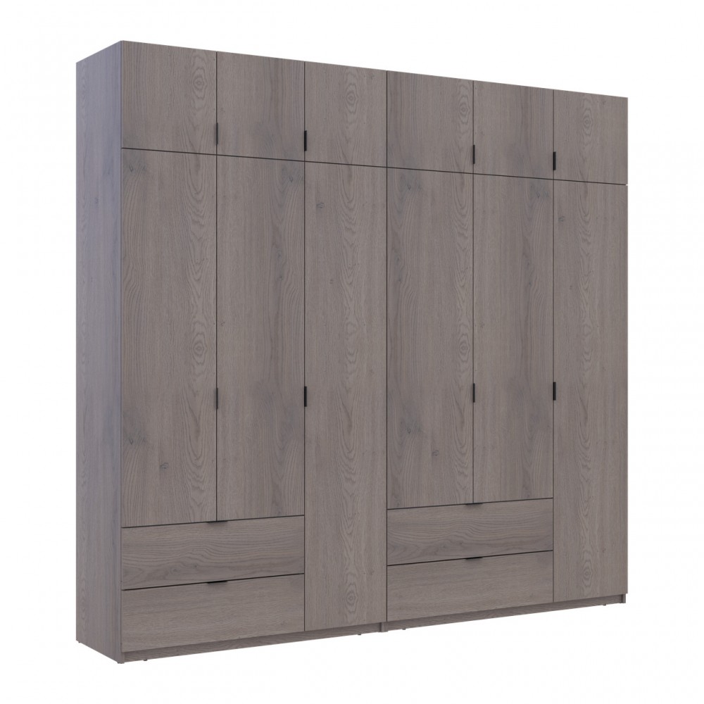 Комплект шкафов для одежды Doros Лукас (2 шт.) 255х50х240 см Канноло (DRS-011851)