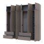 Комплект шкафов для одежды Doros Лукас (2 шт.) 255х50х240 см Канноло (DRS-011851)