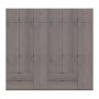 Комплект шкафов для одежды Doros Лукас (2 шт.) 255х50х240 см Канноло (DRS-011851)