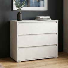 Комод на 3 шухляди LION АРТ-1 90х43х80 см Бетон Style (LION-045387)
