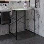 Стелаж-полиця Бафрум 401 Ferrum-decor для пральної машини 90x70,5x60,5 Чорний метал ДСП Кашемір 16 мм (FRD-107576)