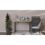 Стол раскладной Морис 900 Ferrum-decor 750x900x500 Черный металл ДСП Дуб Артизан 16 мм (FRD-107316)
