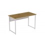 Компьютерный стол Ferrum-decor Майк 75x120x70 белый ДСП Дуб Артизан 32мм (FRD-107116)