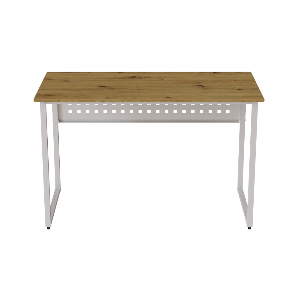 Компьютерный стол Ferrum-decor Майк 75x120x70 белый ДСП Дуб Артизан 32мм (FRD-107116)