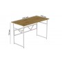 Компьютерный стол Ferrum-decor Раян 75x100x70 белый ДСП Дуб Артизан 16мм (FRD-107066)
