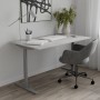 Стол письменный Space Ferrum-decor 750x1400x700 Серый металл ДСП Бетон 16 мм (FRD-107996)