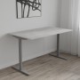 Стол письменный Space Ferrum-decor 750x1400x700 Серый металл ДСП Бетон 16 мм (FRD-107996)