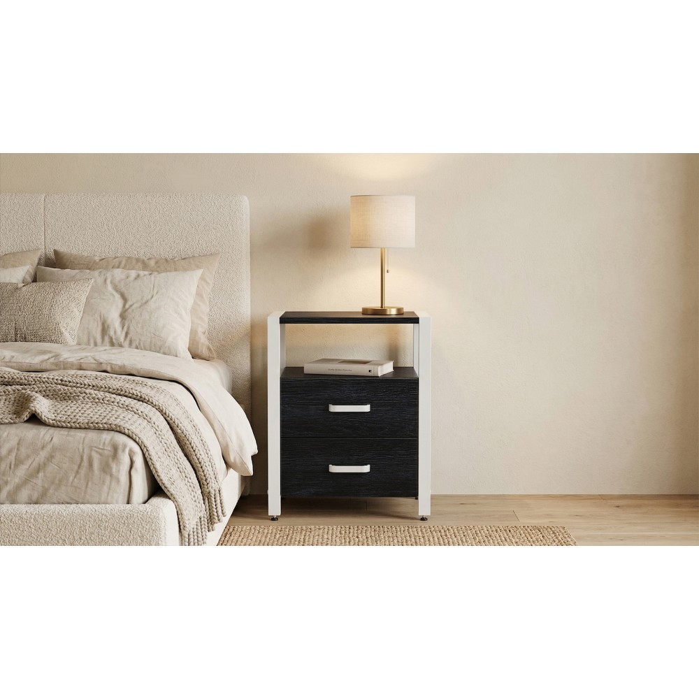 Тумба универсальная Ferrum-decor Вивьен 2/2 50x41x40 белый ДСП Каштан Арвадонна 16мм (FRD-107766)