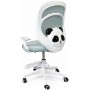 Крісло обертове дитяче з підставкою для ніг PERFECT KIDS PANDA GREEN Perfect Home Зелений (PFH-092112)