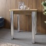 Обідній стіл розкладний LION Нота Міні Дуб Артизан 60x70/70x120 (LION-041295)