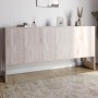 Комод-2 3-дверный LION Нобу 160х34х80 см Самоа дымчатый (LION-042378)