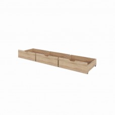 Выдвижные ящики 3 штуки для кровати Эверест Комфорт 3 61х55х21 см Дуб сонома (EVR-5733)