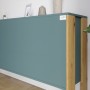 Комод-2 3-дверный LION Нобу 160х34х80 см Нимфея Альба/Дуб Артизан (LION-042382)