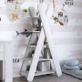 Стеллаж открытый с 5 полками LION Инди Бетон style (LION-041612)