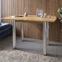 Обеденный стол раскладной LION Нота Дуб Артизан 60x90/90x120 (LION-041281)