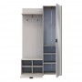 Прихожая Doros Дора Кашемир 1 ДСП/1 Зеркало 113.5х40х192 DRS-011780 (44900364)