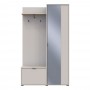 Прихожая Doros Дора Кашемир 1 ДСП/1 Зеркало 113.5х40х192 DRS-011780 (44900364)