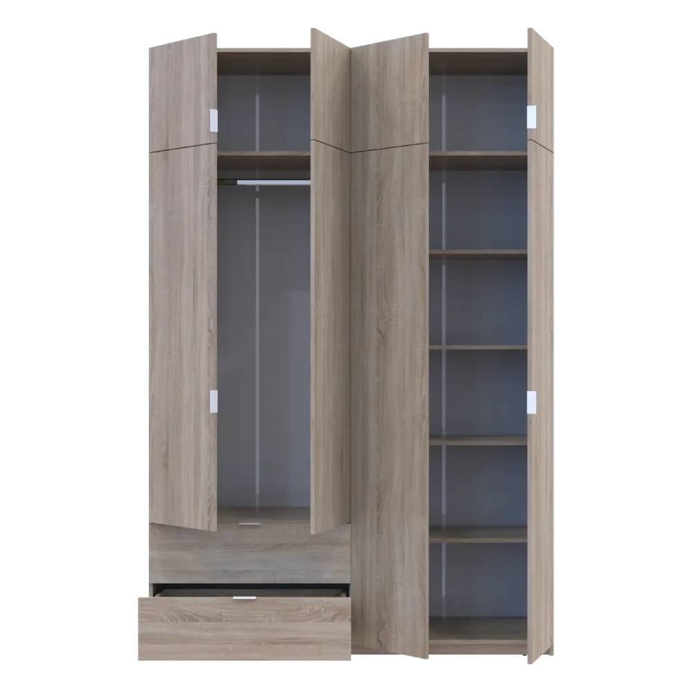 Шафа для одягу Doros Лукас Дуб Сонома 160х50х240 (DRS-011619)
