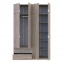 Шафа для одягу Doros Лукас Дуб Сонома 160х50х240 (DRS-011619)