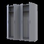 Шкаф для одежды Doros Промо Серый 2+2 ДСП 180х48х204 DRS-011630 (80737766)