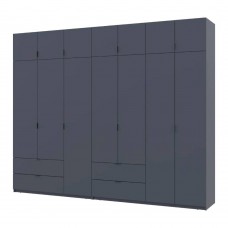 Шафа для одягу Doros Лукас Графіт 3+4 ДСП 295х50х240 DRS-011697 (42005125)