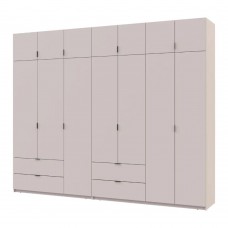 Шафа для одягу Doros Лукас Кашемір 3+4 ДСП 295х50х240 DRS-011717 (42005124)