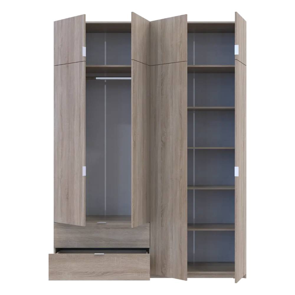 Шафа для одягу Doros Лукас Дуб Сонома 180х50х240 (DRS-011620)