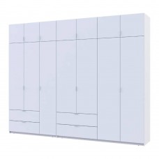 Шафа для одягу Doros Лукас Біла 3+4 ДСП 300х50х240 DRS-011688 (42005130)