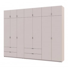 Шафа для одягу Doros Лукас Кашемір 3+4 ДСП 300х50х240 DRS-011718 (42005132)