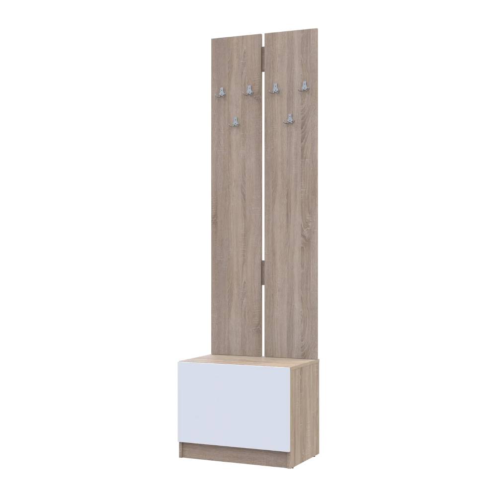 Вешалка с тумбой для обуви Doros Сола 60х40х215 см DRS-011741 (44900346)