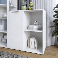 Тумба однодверна LION Краш 82x43x86 см Бетон style (LION-044103)