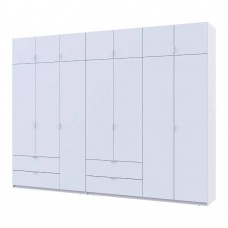 Шафа для одягу Doros Лукас Білий 3+4 ДСП 315х50х240 DRS-011689 (42005134)