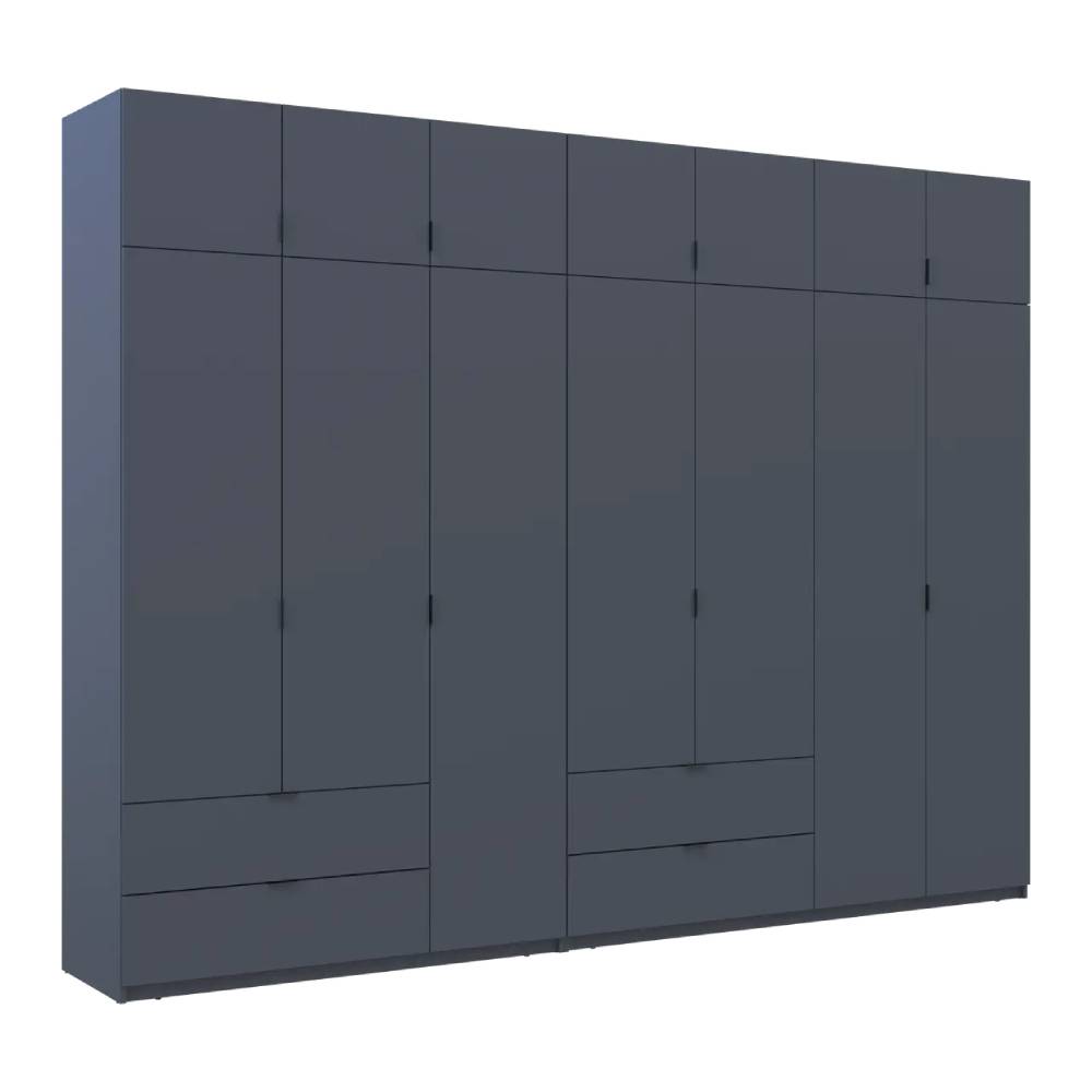 Шкаф для одежды Doros Лукас Графит 3+4 ДСП 315х50х240 DRS-011699 (42005137)
