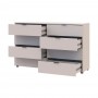 Комод Doros Рон 8 Кашемір 8 Ящичків 130х38х81 DRS-011776 (41516171)